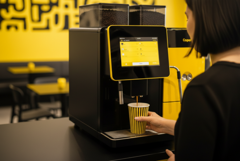Como a telemetria otimiza o estoque de grãos e insumos nas máquinas de café
