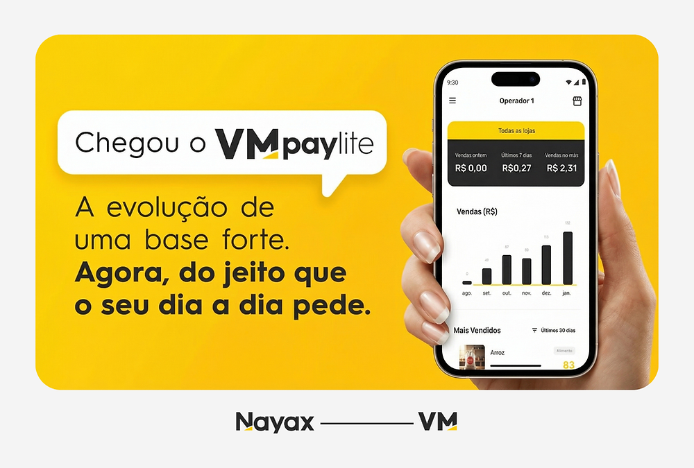 VMpay Lite: a gestão do seu micromercado agora cabe no bolso