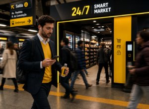 Autoatendimento 24/7: o novo padrão de consumo urbano