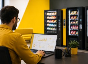 Gestão remota de vending machines em tempo real: eficiência que se mede em dados