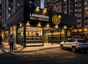 Como escolher o ponto ideal para uma lavanderia self-service 24h