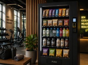 Vending machine saudável e fitness: como montar e o que vender